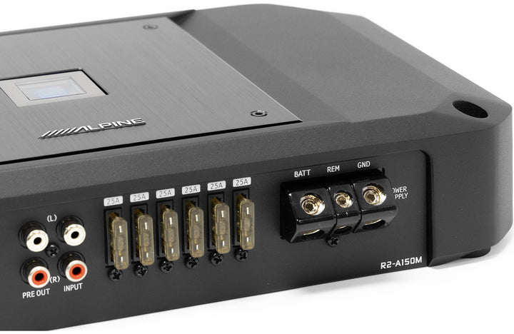 Alpine R2-A150M: 1500 W RMS R-Series Next-Generation Monoblock Amplifier