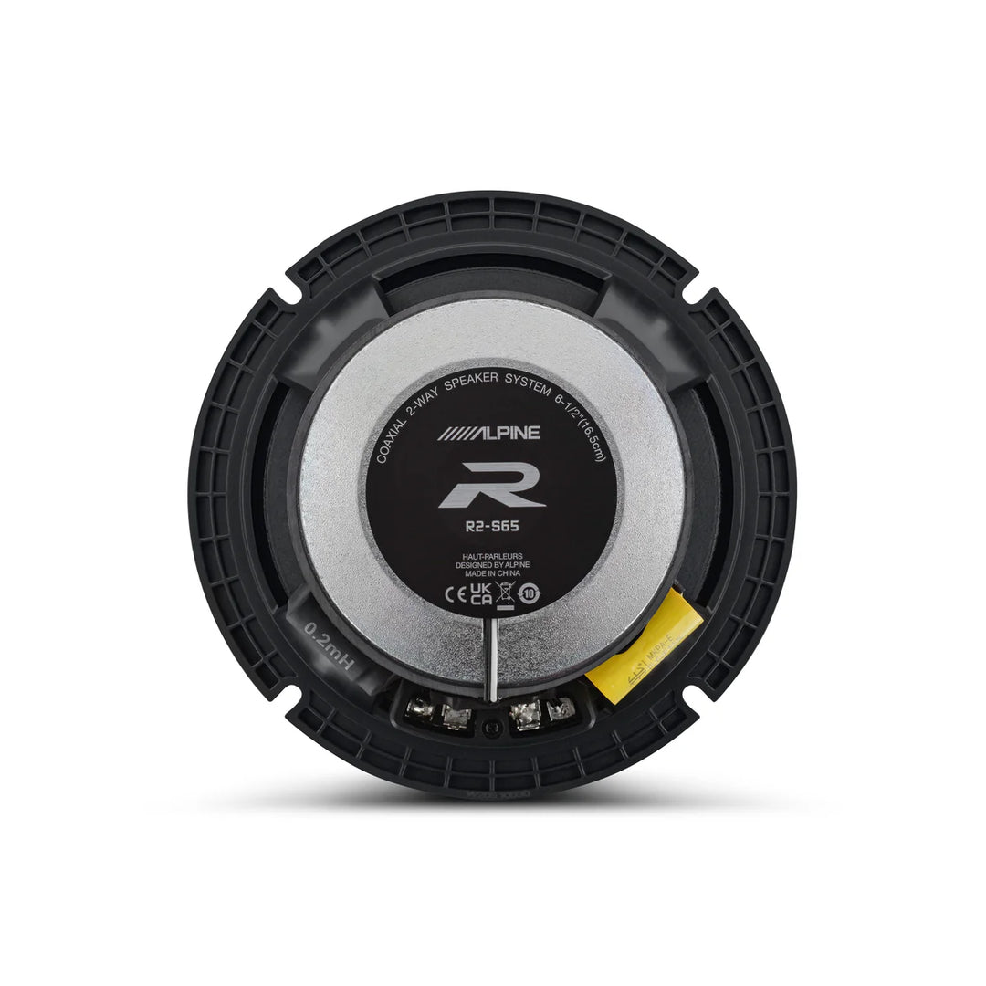 Alpine R2-S65: 6.5" R-Series Next-Generation Coaxial Speaker Set