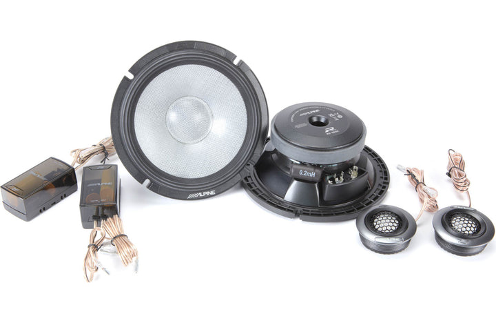 Alpine R2-S65C: 6.5" R-Series 100 W RMS Next-Generation Component Speaker Set