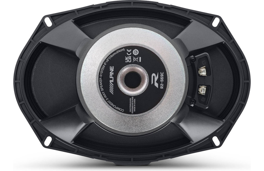 Alpine R2-S69C: 6 x 9" R-Series 100 W RMS Next-Generation Component Speaker Set