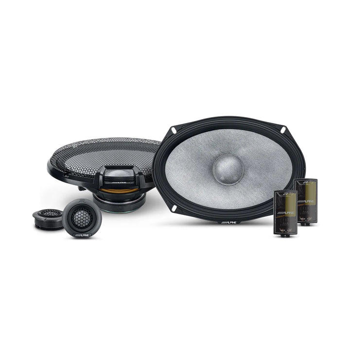 Alpine R2-S69C: 6 x 9" R-Series Next-Generation Component Speaker Set