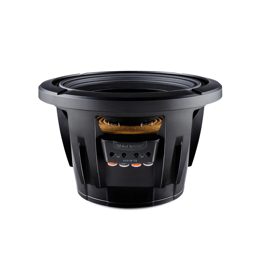 Alpine R2-W10D4: 10" 4-Ohms R-Series Dual Subwoofer