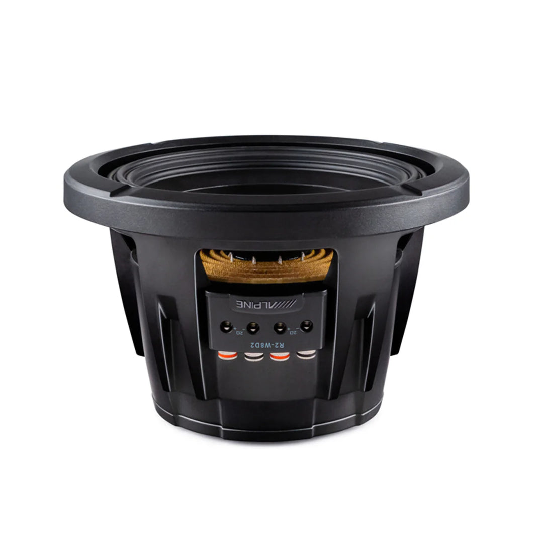 Alpine R2-W8D2: 8" 2-Ohms R-Series Dual Subwoofer
