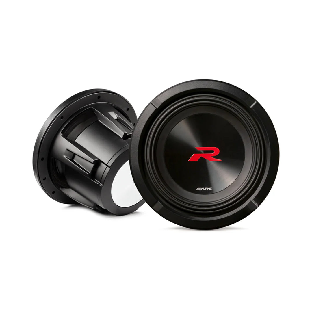 Alpine R2-W8D4: 8" 4-Ohms R-Series Dual Subwoofer