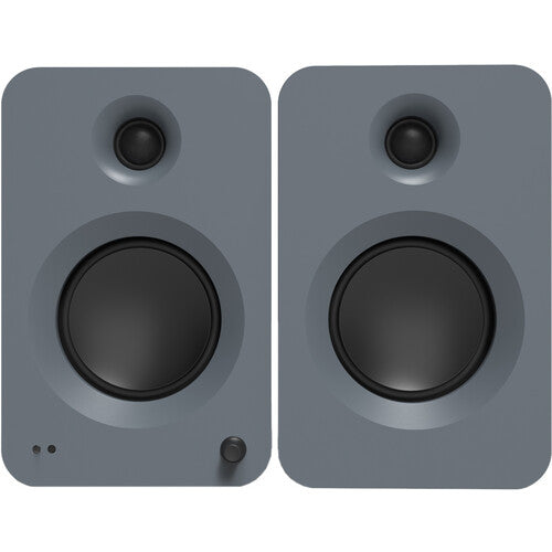 Kanto RENMG: Grey Powered Bookshelf Speakers