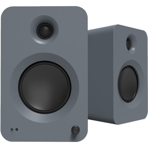 Kanto RENMG: Grey Powered Bookshelf Speakers