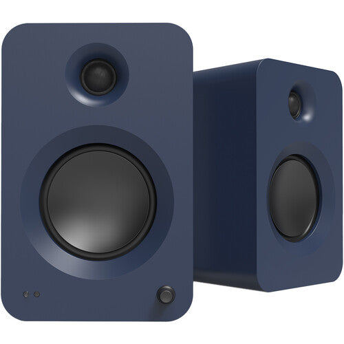 Kanto RENMU: Blue Powered Bookshelf Speakers