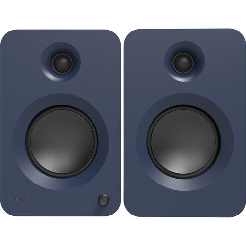 Kanto RENMU: Blue Powered Bookshelf Speakers