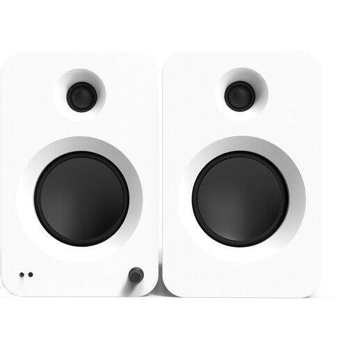 Kanto RENMW: White Powered Bookshelf Speakers