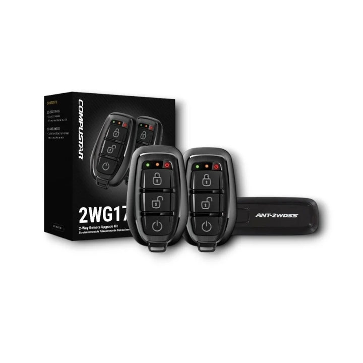 Compustar RF-2WG17-SS: 2-Way Key Fob Kit