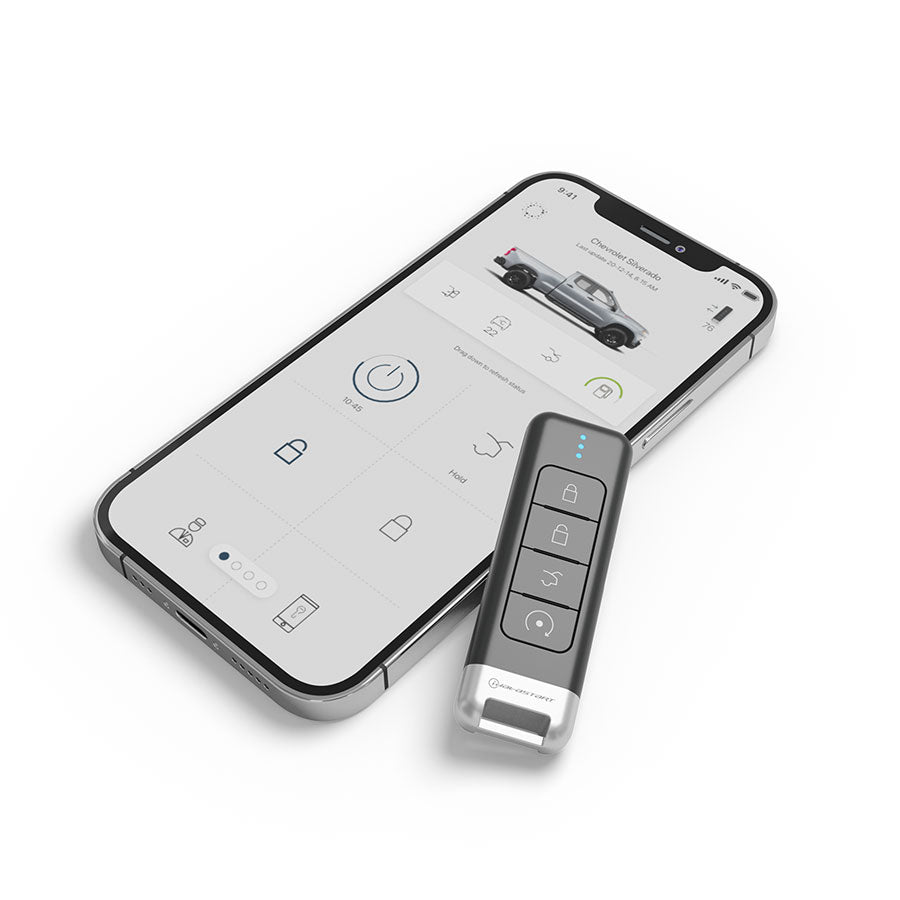 IDatastart RF4450AC: 1 Mile Long Range RF Kit 2-Way 5-Buttons Single Bluetooth Remote RF Kit