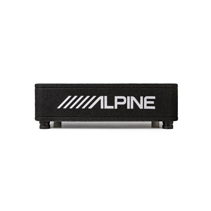 Alpine RS-SB10: 10" R-Series Halo Shallow Pre-Loaded Subwoofer Enclosure