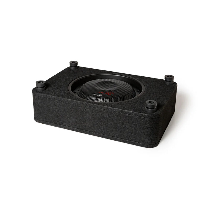 Alpine RS-SB10: 10" R-Series Halo Shallow Pre-Loaded Subwoofer Enclosure