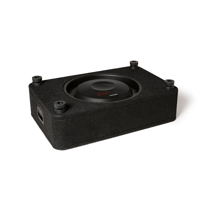 Alpine RS-SB10: 10" R-Series Halo Shallow Pre-Loaded Subwoofer Enclosure
