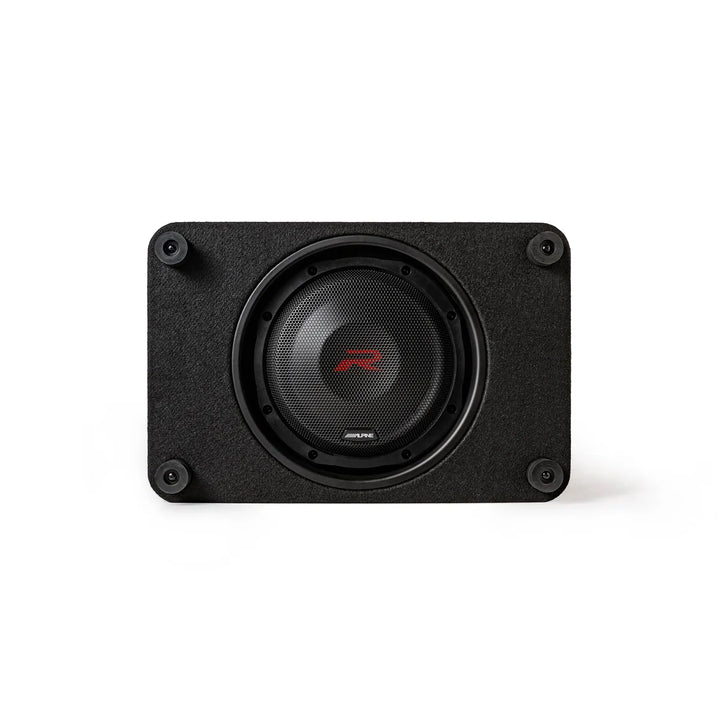 Alpine RS-SB10: 10" R-Series Halo Shallow Pre-Loaded Subwoofer Enclosure