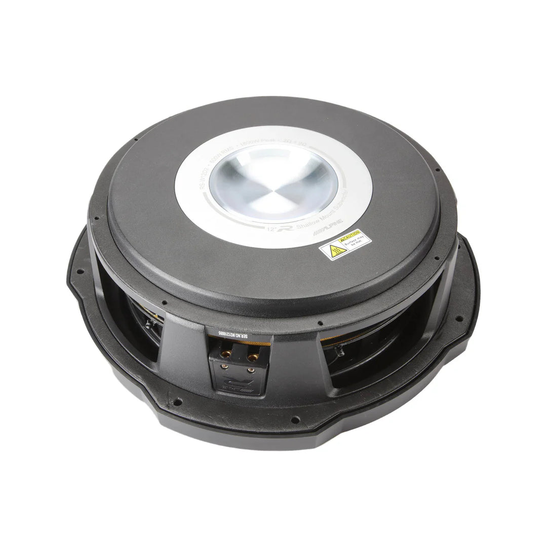 Alpine RS-W10D2: 10" 2-Ohms R-Series Dual Shallow Subwoofer