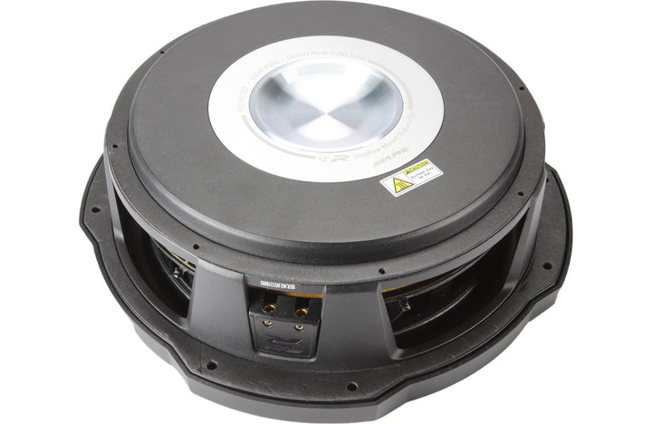 Alpine RS-W12D2: 12" R-Series 600 W RMS Dual 2-Ohms Shallow Subwoofer