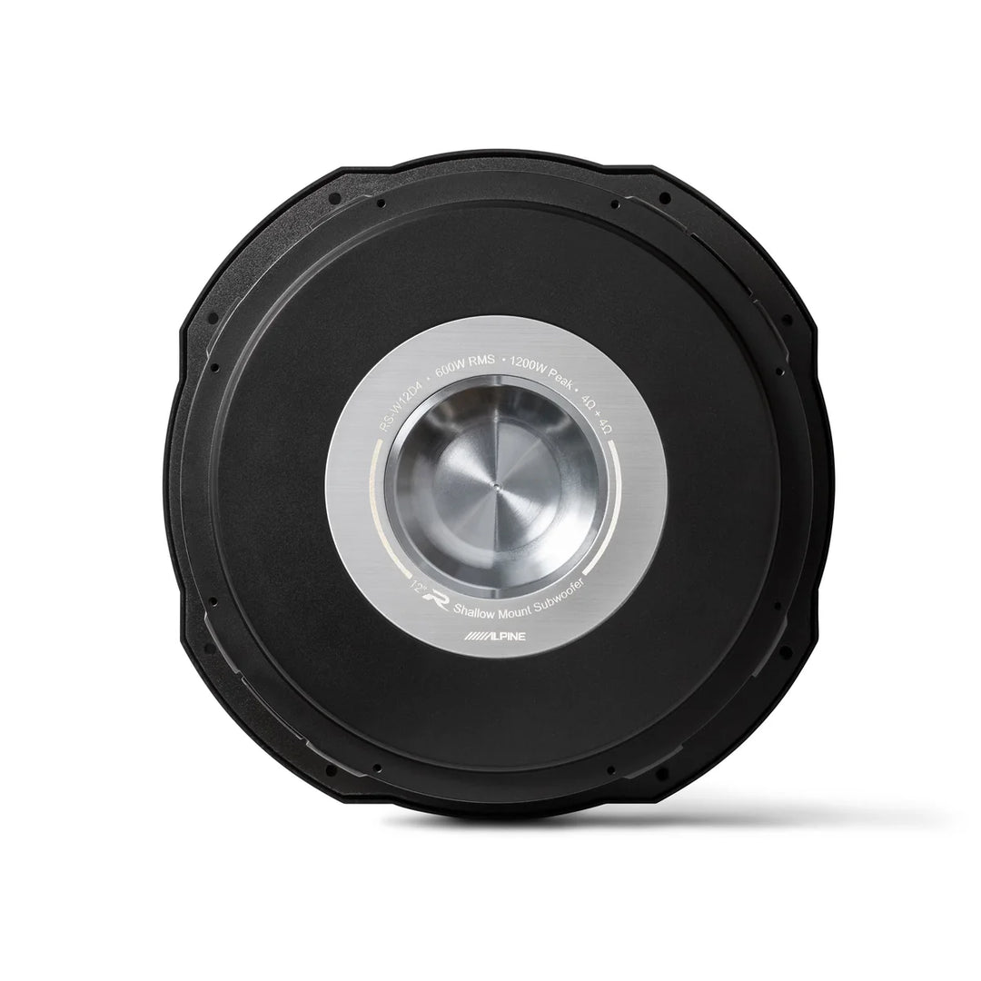 Alpine RS-W12D4: 12" 4-Ohms R-Series Dual Shallow Subwoofer