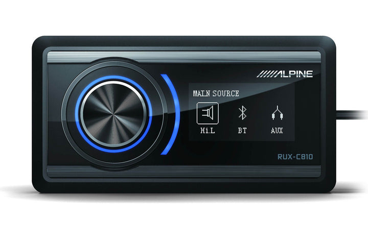Alpine RUX-C810: Status-Series Digital Sound Processor & Amplifier Controller