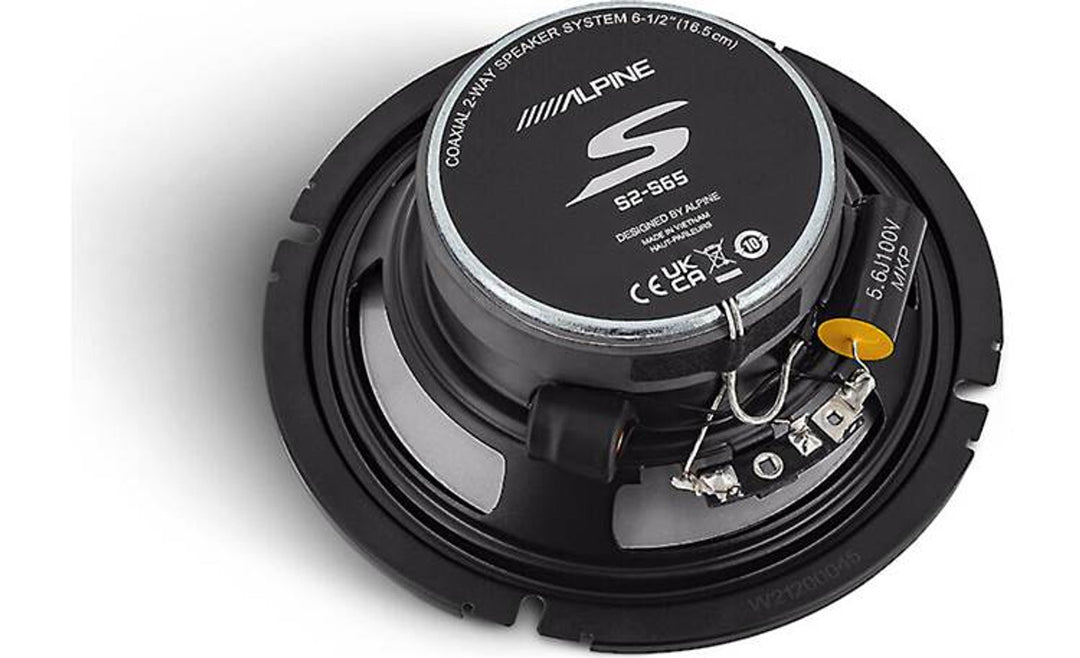 Alpine S2-S65: 6.5" S-Series Next-Generation 2-Way Car Speakers