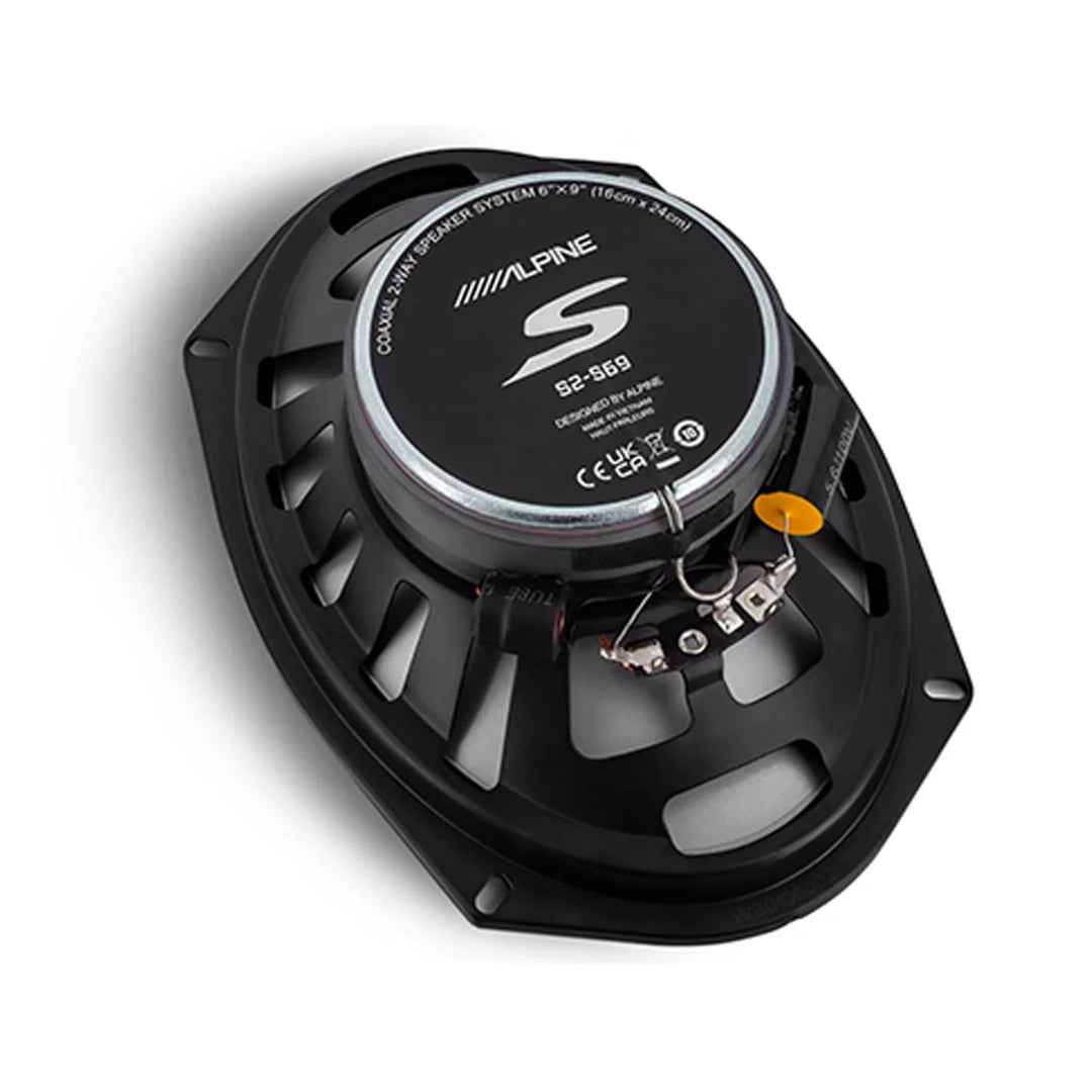 Alpine S2-S69: 6 x 9" 2-Way S-Series Next-Generation Speaker Set