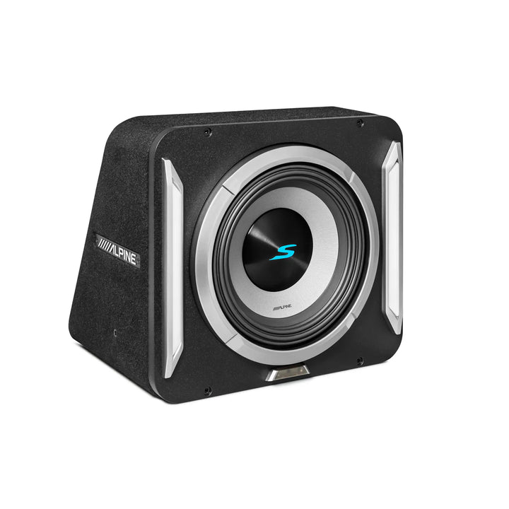 Alpine S2-SB10: 10" S-Series PrismaLink Pre-Loaded Wedge Subwoofer Enclosure