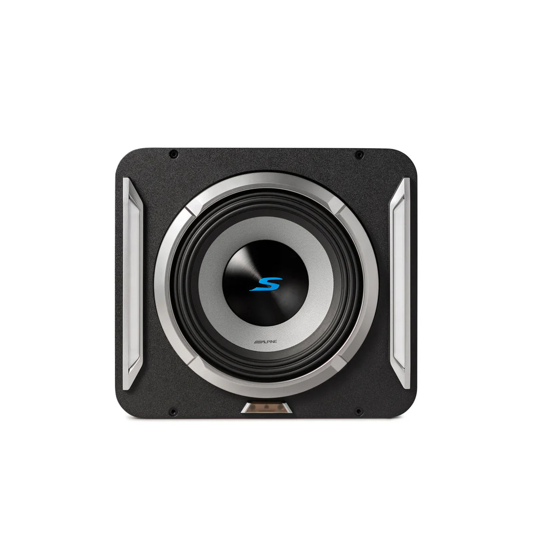 Alpine S2-SB10: 10" S-Series PrismaLink Pre-Loaded Wedge Subwoofer Enclosure