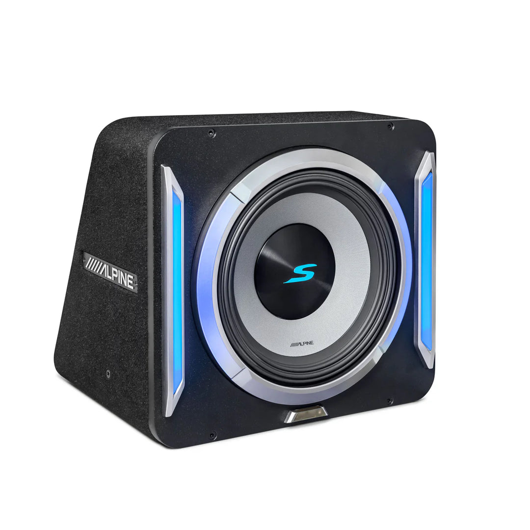 Alpine S2-SB12: 12" S-Series Pre-Loaded Wedge Subwoofer Enclosure