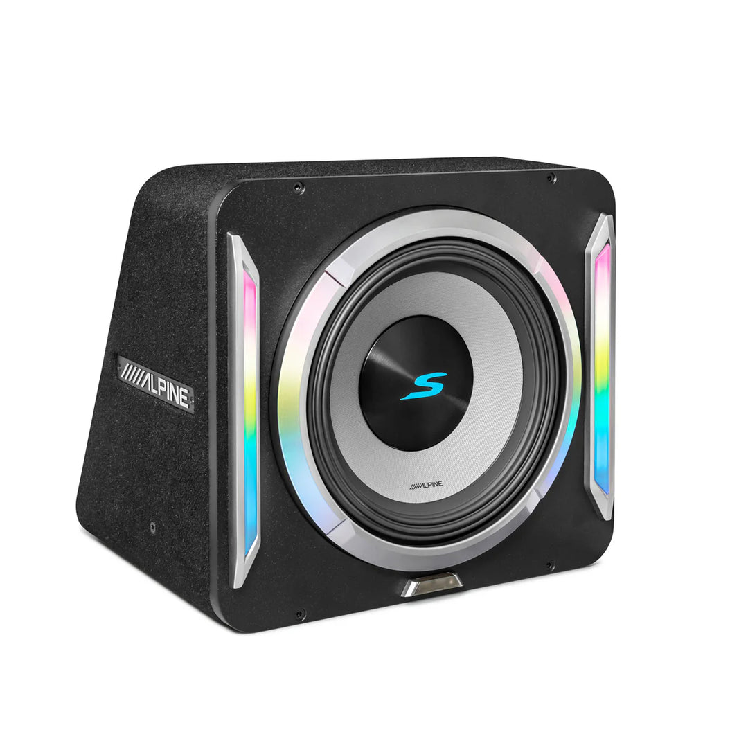 Alpine S2-SB12: 12" S-Series Pre-Loaded Wedge Subwoofer Enclosure