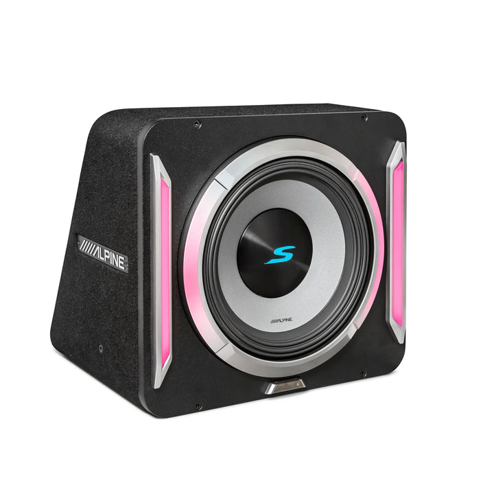Alpine S2-SB12: 12" S-Series Pre-Loaded Wedge Subwoofer Enclosure