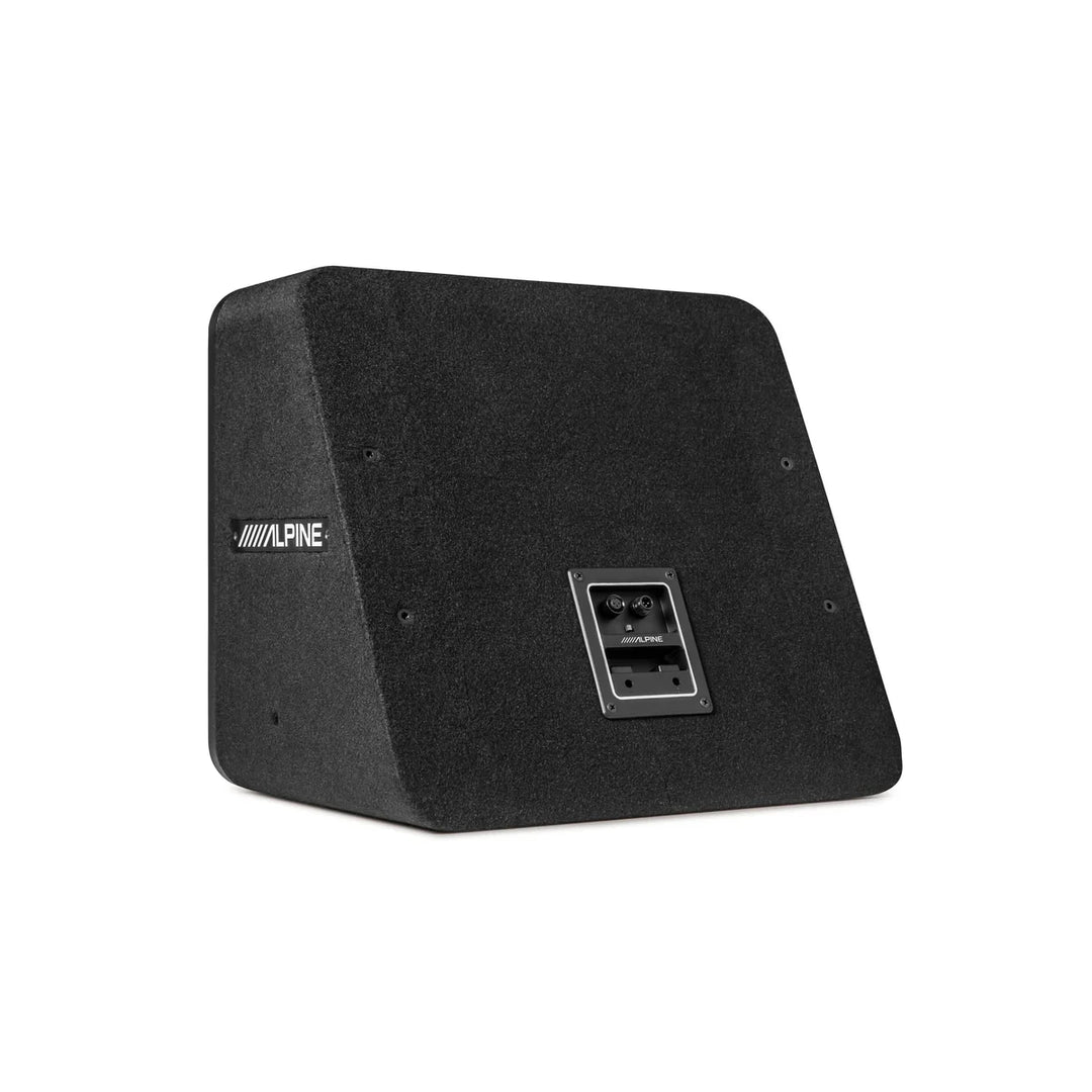 Alpine S2-SB12: 12" S-Series Pre-Loaded Wedge Subwoofer Enclosure