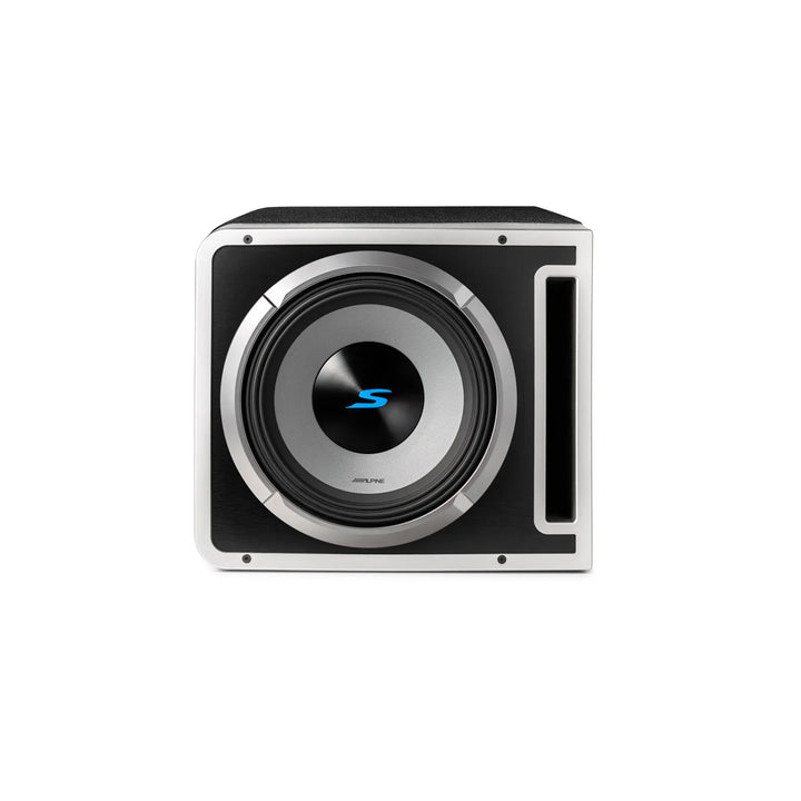 Alpine S2-SB12V: 12" S-Series Single Halo Pre-Loaded Subwoofer Enclosure