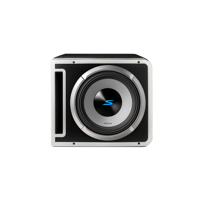 Alpine S2-SB12V: 12" S-Series Single Halo Pre-Loaded Subwoofer Enclosure