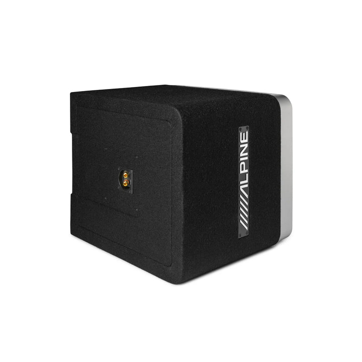 Alpine S2-SB12V: 12" S-Series Single Halo Pre-Loaded Subwoofer Enclosure