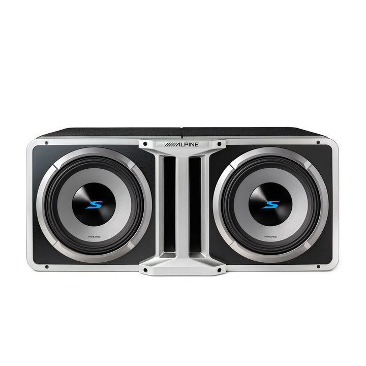 Alpine S2-SB12V: 12" S-Series Single Halo Pre-Loaded Subwoofer Enclosure