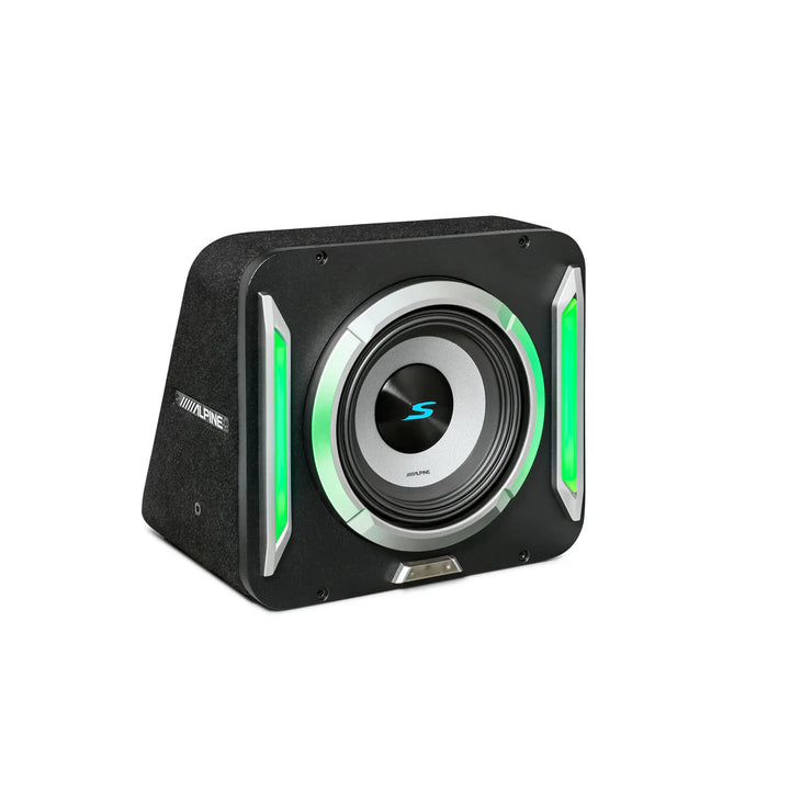 Alpine S2-SB8: S2-Series Pre-Loaded Wedge Subwoofer Enclosure