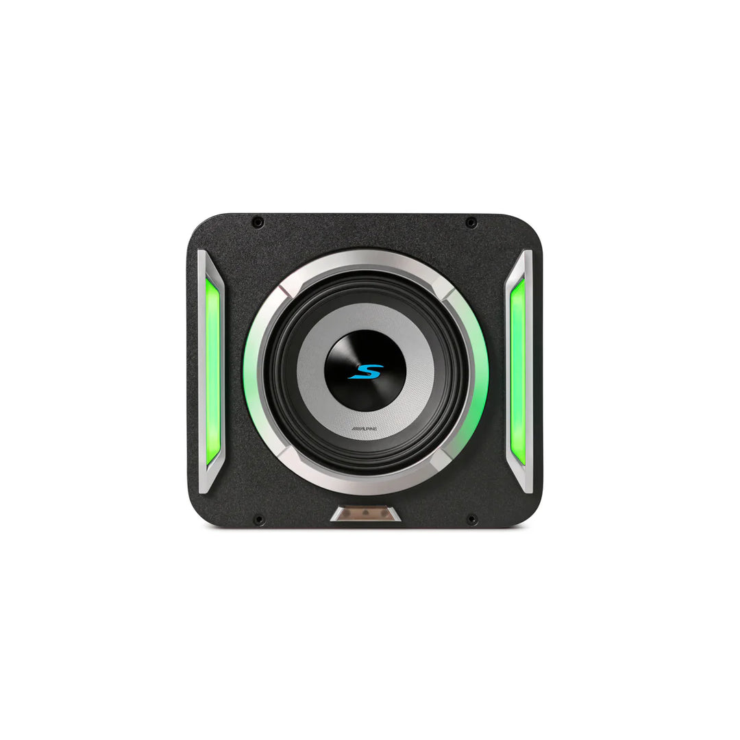 Alpine S2-SB8: S2-Series Pre-Loaded Wedge Subwoofer Enclosure