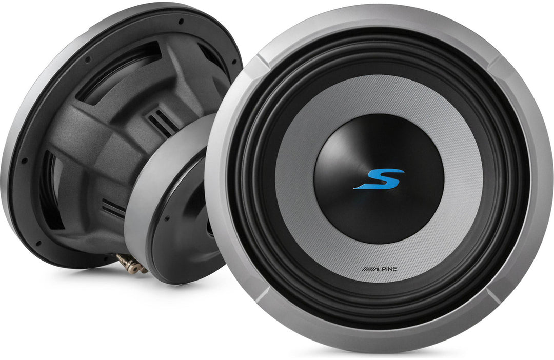 Alpine S2-W10D2: 10" S-Series 600 W RMS Dual 2-Ohms Subwoofer