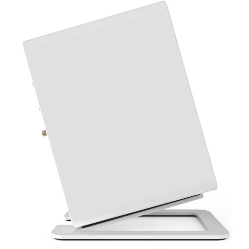 Kanto S6W: White S-Series Tilted Desktop Speaker Stand