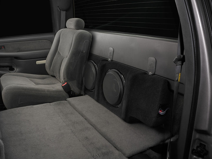 JL Audio SB-GM-SLVCRW / 10TW3: 10" 800 W RMS 2-Ohms TW3-Series Dual Stealthbox Subwoofers
