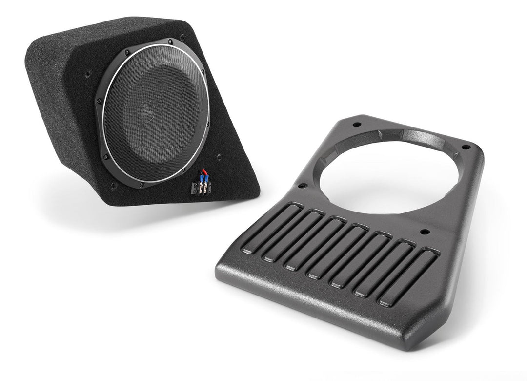 JL Audio SB-J-JL4DDRV / 10TW1-4: 10" 300 W RMS 4-Ohms Stealthbox Single Subwoofer
