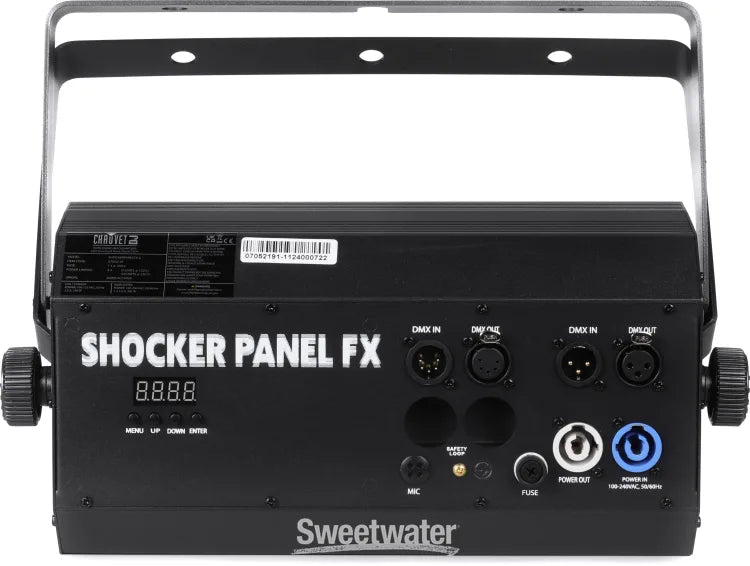 Chauvet DJ SHOCKER-FX: Blinder / Wash / Strobe Lighting Fixture