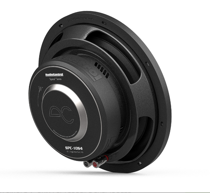 AudioControl SPC-10S4: 10" 4 Ω 400 W RMS Space-Series Single Shallow Subwoofer