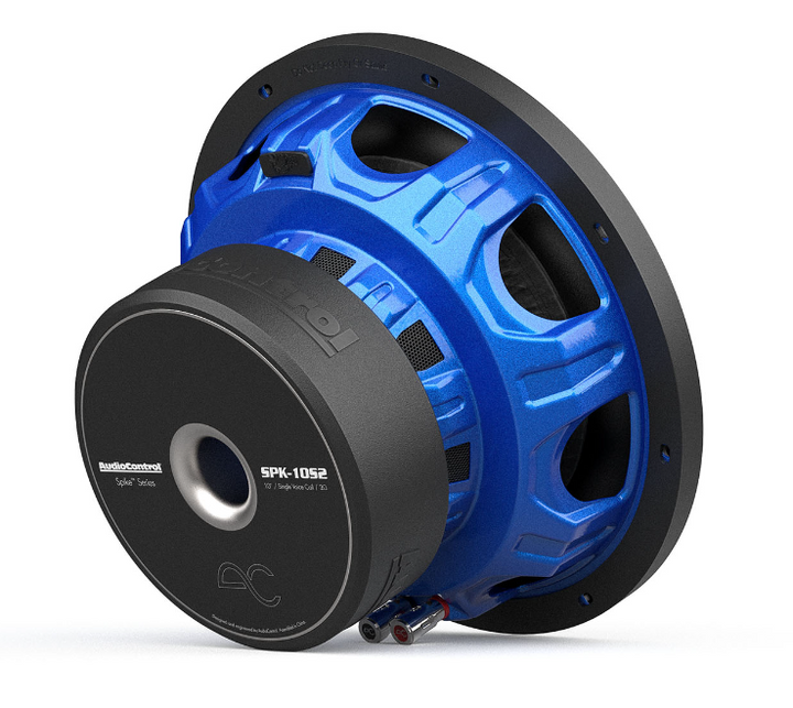 AudioControl SPK-10S2: 10" 2 Ω 500 W RMS Spike-Series Single Subwoofer