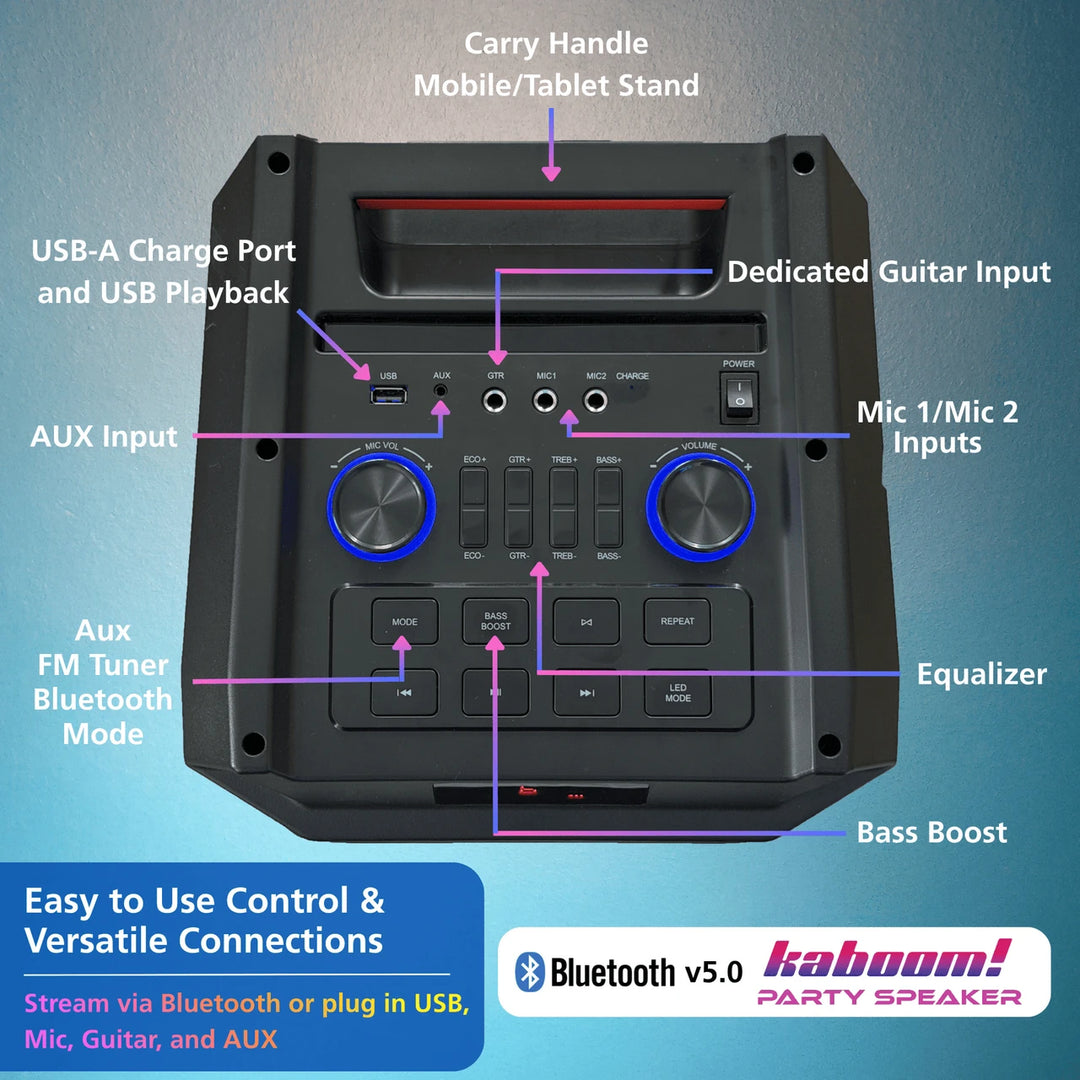 JVC SP-PA300BT: Bluetooth Party Speaker