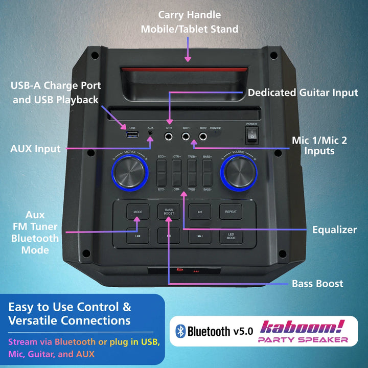 JVC SP-PA300BT: Bluetooth Party Speaker