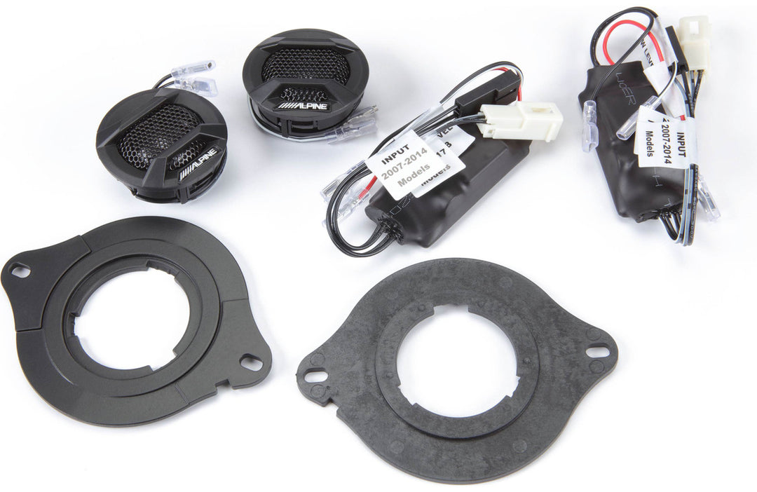 Alpine SPV-10TW-WRA: 1" Component Tweeters