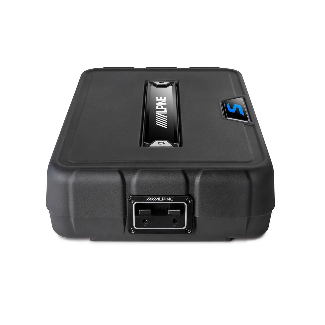 Alpine SS-SB10: 10" S-Series Pre-Loaded Shallow Subwoofer Enclosure