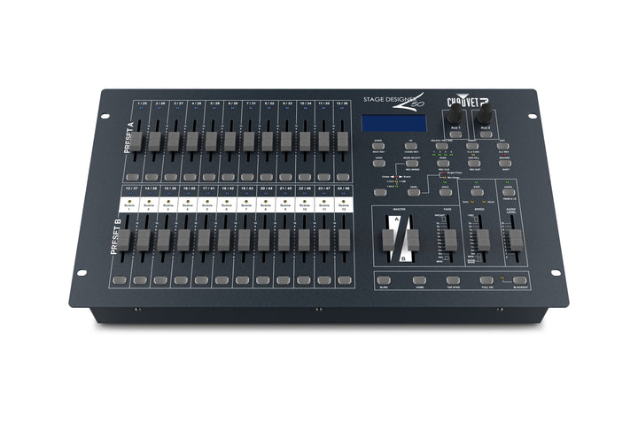 Chauvet DJ STAGEDESIGNER-50: 48-Channel DMX Controller