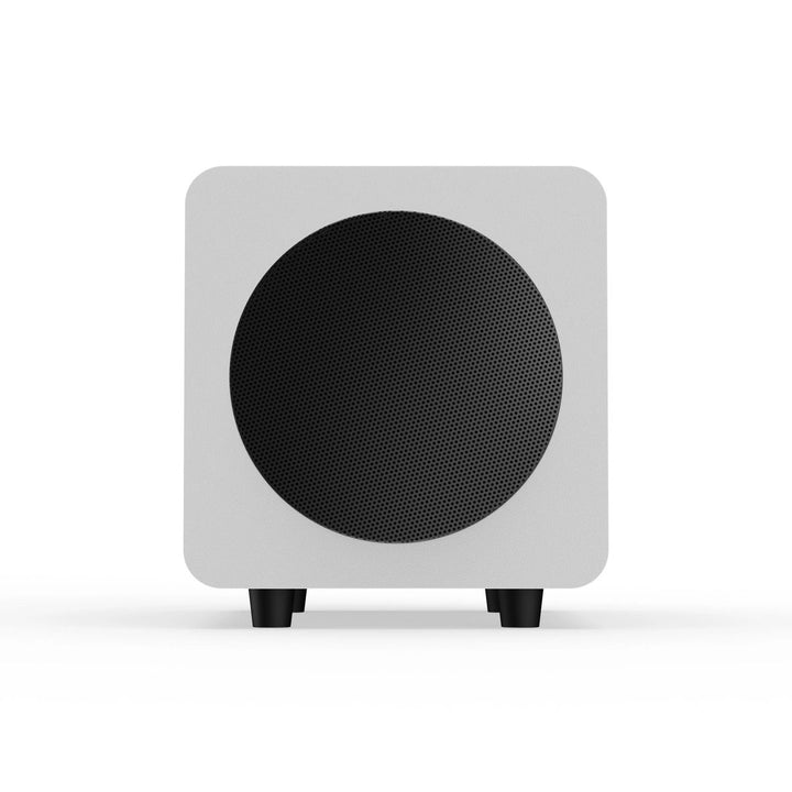 Kanto SUB6VMW: 6" Matte White Sealed Powered Subwoofer